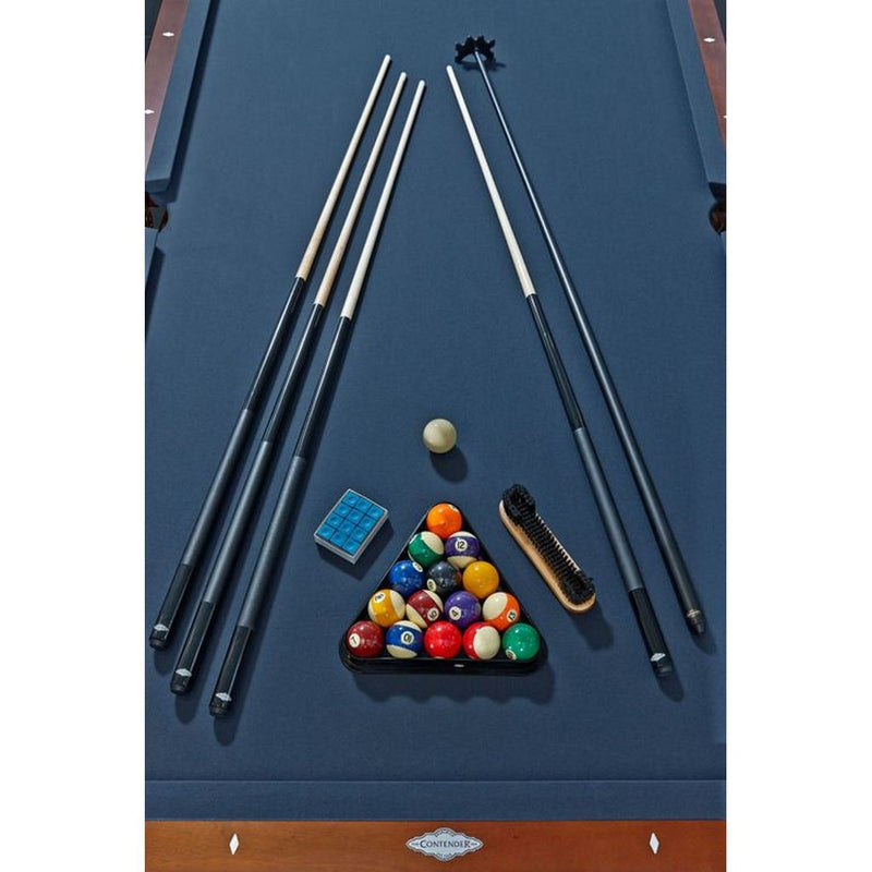 Brunswick Billiards Santini Espresso 8 Foot Pool Table (Post Legs) - 28650801350