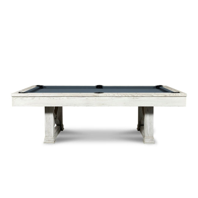 Iron Smyth The Farmhouse 8' Slate Pool Table - ISAF-90060-Whitewash