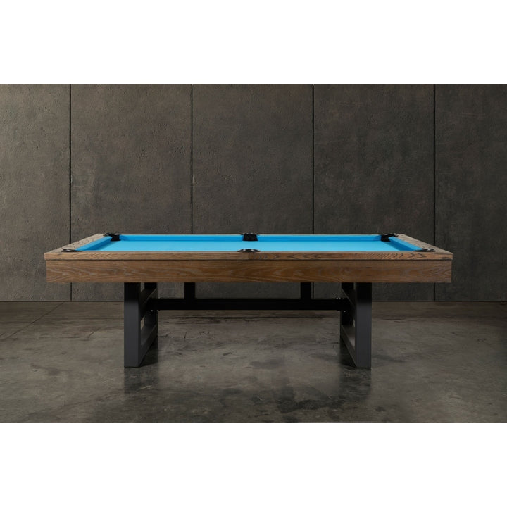 Iron Smyth The Ironhorse 8' Slate Pool Table - ISAF-90071-Brownwash