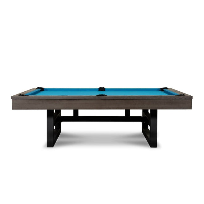 Iron Smyth The Ironhorse 8' Slate Pool Table - ISAF-90071-Brownwash